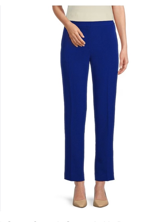 Preston & York Pants - Preston & york classic blue corey crepe pants sz 6